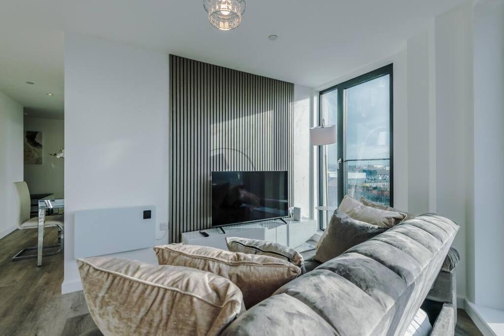 Stunning 2-Bed Premium Apartment - Free Wi-Fi Preston  Exterior foto